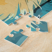 Happy Golden Retriever Legpuzzel (Zijkant)