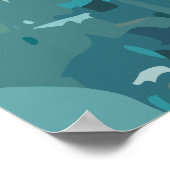 Happy Golden Retriever Poster (Hoek)