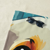 Happy Golden Retriever Strandlaken (In situ)