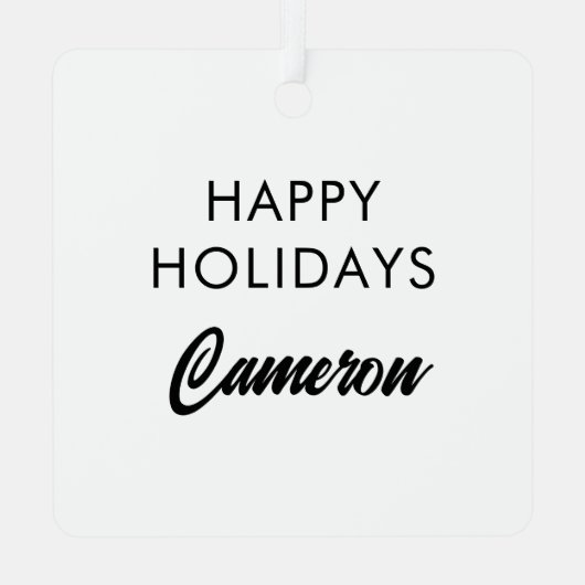 Happy Golden Retriever zwemmen onder water Metalen Ornament (Achterkant)