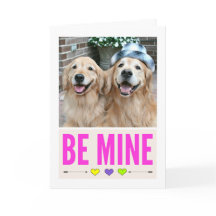 Happy Golden Retrievers Be Mine Valentijnsdag