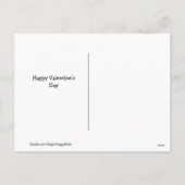 Happy Golden Retrievers zijn mijn Valentijnsdag Feestdagenkaart (Achterkant)