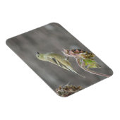 Happy Goldfinch en Sunflower Magnet Magneet (Rechterzijde)