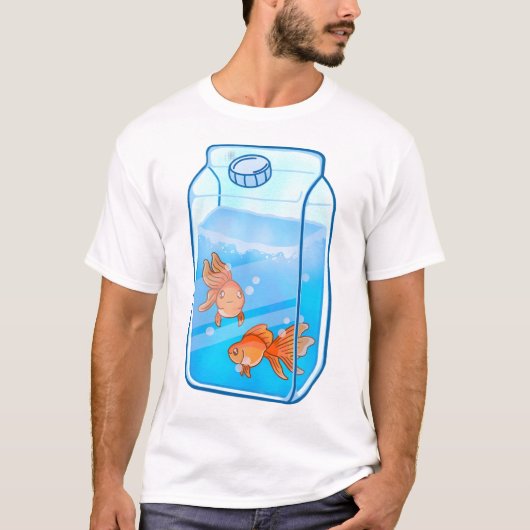 Happy Goldfish T-shirt (Voorkant)