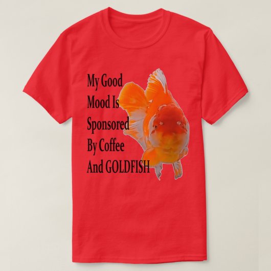 Happy Goldfish T-shirt (Design voorkant)