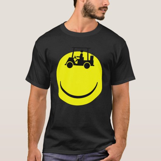 Happy Golf Cart T-shirt (Voorkant)