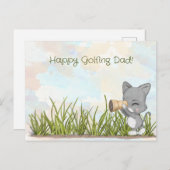 Happy Golfing Papa Funny Vaderdag Briefkaart (Voorkant / Achterkant)