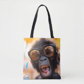 Happy Gorilla Tote Bag (Voorkant)