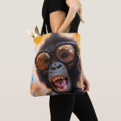 Happy Gorilla Tote Bag (Dichtbij)