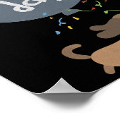 Happy Gotcha Day Dog New Puppy Adoption Birthday C Poster (Hoek)