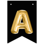 Happy Gotcha Day Gold Foil-ballonnen Vlaggetjes (Tweede vlag)