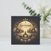 Happy Govardhan Puja Kaart (Staand voorkant)