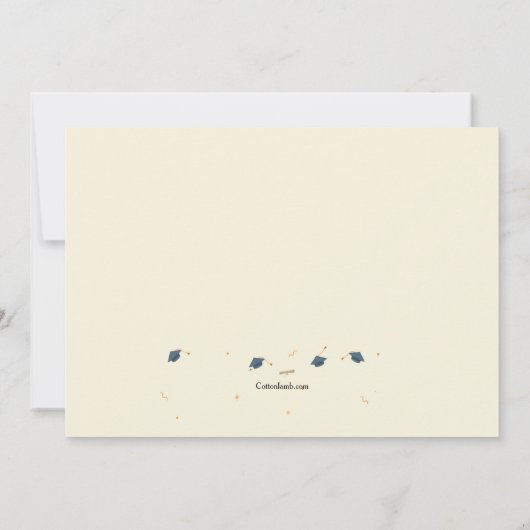 Happy Graduates Afstuderen Kaart (Achterkant)