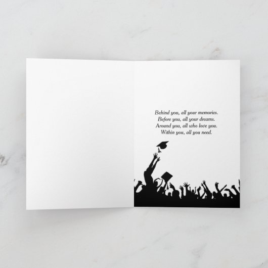 Happy Graduating Class Kaart (Binnen)