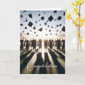 Happy Graduating Class Kaart (Gele Bloem)