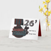 Happy Graduation 26' Greeting Card Kaart (Gele Bloem)