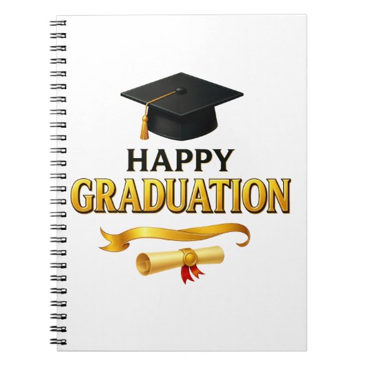 Happy Graduation Notitieboek (Voorkant)