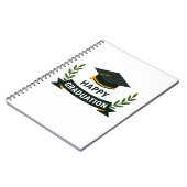 Happy Graduation  Notitieboek (Linkerzijde)