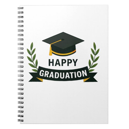 Happy Graduation  Notitieboek (Voorkant)