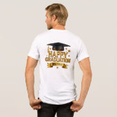 Happy Graduation Tri-Blend Shirt (Achterkant volledig)