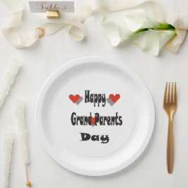 Happy Grand Ouents Day Papieren Bordje