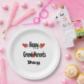 Happy Grand Ouents Day Papieren Bordje (Feest)