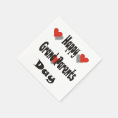 Happy Grand Ouents Day Servet (Hoek)