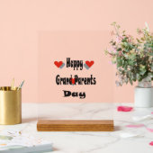 Happy Grand Parent Day Acryl Bord (Huwelijk)