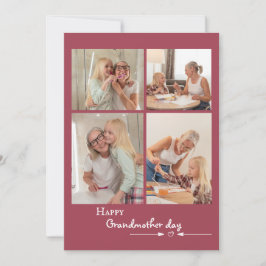 Happy Grandmother's Day Foto's Vakantie Kaart