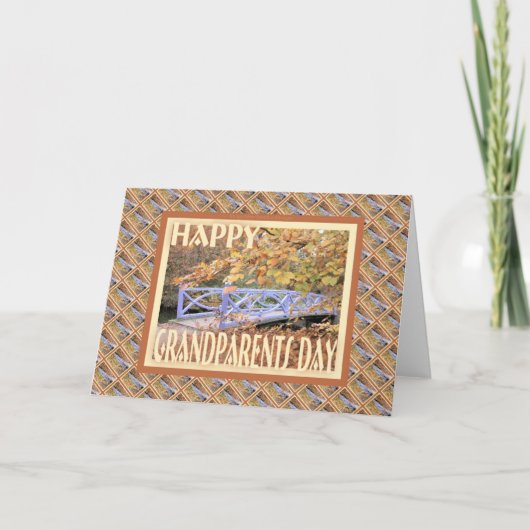 Happy Grandouders Day-Bridge Kaart (Voorkant)