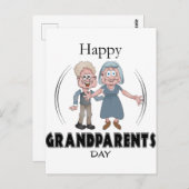 Happy Grandouders Day Briefkaart (Voorkant / Achterkant)