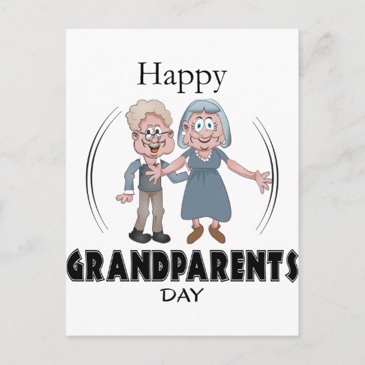Happy Grandouders Day Briefkaart (Voorkant)