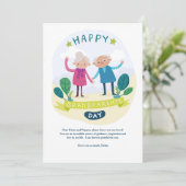 Happy Grandouders Day Card Feestdagenkaart (Staand voorkant)