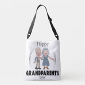 Happy Grandouders Day Crossbody Bag Crossbody Tas (Achterkant)