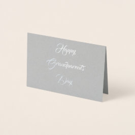 Happy Grandouders Day Folie Kaarten