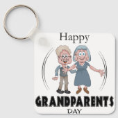 Happy Grandouders Day Sleutelhanger (Voorkant)