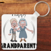 Happy Grandouders Day Sleutelhanger (Achterkant)