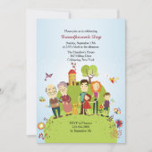 Happy Grandouders Uitnodiging (Voorkant)