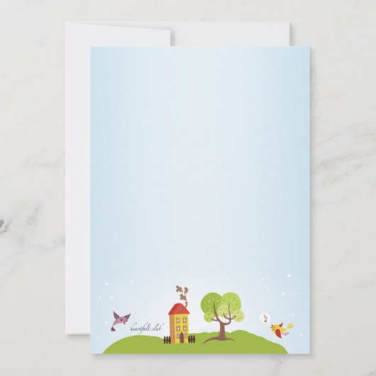 Happy Grandouders Uitnodiging (Achterkant)