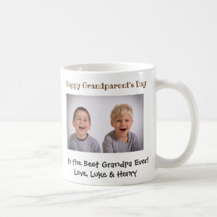 Happy Grandparent's Day Best Grandpa Ever Photo Koffiemok