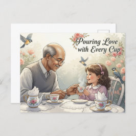 Happy grandparents day postcard briefkaart