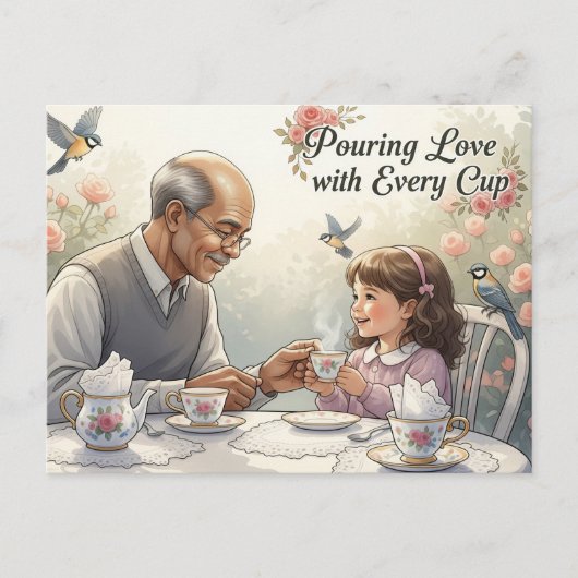 Happy grandparents day postcard briefkaart (Voorkant)