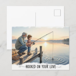 Happy grandparents day postcard briefkaart