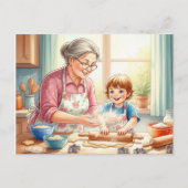 Happy grandparents day postcard briefkaart (Voorkant)