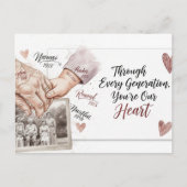 Happy grandparents day postcard briefkaart (Voorkant)