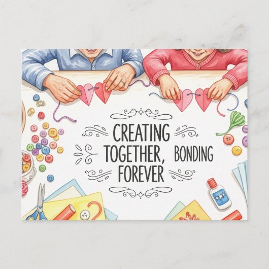 Happy grandparents day postcard briefkaart (Voorkant)