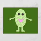 Happy Green Grape Briefkaart (Voorkant)