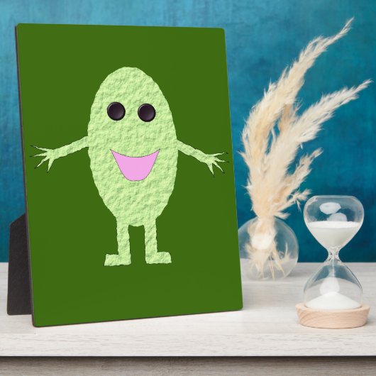 Happy Green Grape Plaque Fotoplaat (Zijkant)
