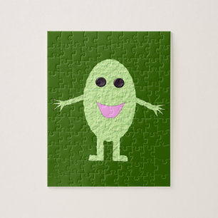 Happy Green Grape Puzzle Legpuzzel