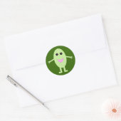 Happy Green Grape Sticker (Envelop)